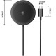 Зарядний пристрій Essager 2-in-1 wireless charger 15 W black (EWXCX-CF01-Z)
