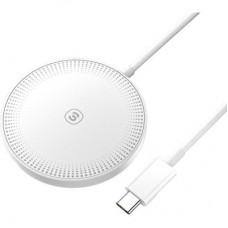 Зарядний пристрій Essager 2-in-1 wireless charger 15 W white (EWXCX-CF02-Z) - Фото