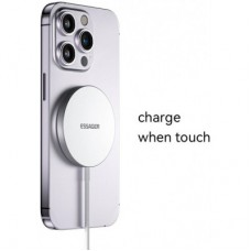 Зарядное устройство Essager 2-in-1 wireless charger 15W magnetic for phone and earphones (EWXCX-YT02-Z) - Фото