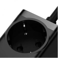 Зарядное устройство Baseus AC + 2xUSB-C 100W + 2xUSB + cable USB-C to USB-C 100W 1.0m black (PSZM000401) - Фото