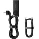 Зарядное устройство Baseus AC + 2xUSB-C 100W + 2xUSB + cable USB-C to USB-C 100W 1.0m black (PSZM000401) Зарядное устройство Baseus AC + 2xUSB-C 100W + 2xUSB + cable USB-C to USB-C 100W 1.0m black (PSZM000401)