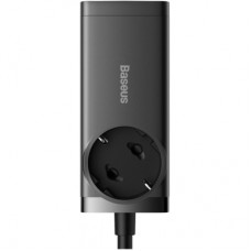 Зарядний пристрій Baseus AC + 2xUSB-C 65 W + 2xUSB black (PSZM000901) - Фото