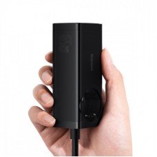 Зарядний пристрій Baseus AC + 2xUSB-C 65 W + 2xUSB black (PSZM000901) - Фото