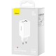 Зарядное устройство Baseus 2xUSB-C 65W + 1xUSB GaN + cable USB-C to USB-C 100W 1.0m white (CCGP120202) Зарядное устройство Baseus 2xUSB-C 65W + 1xUSB GaN + cable USB-C to USB-C 100W 1.0m white (CCGP120202)