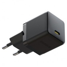 Зарядний пристрій Baseus 1xUSB-C 20 W black (P10111602113-00) Зарядний пристрій Baseus 1xUSB-C 20 W black (P10111602113-00) - Фото