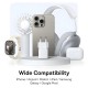 Зарядное устройство Baseus 1xUSB-C 20W + 1xUSB white + cable USB-C to USB-C 60W 1.0m (P10111608213-01)