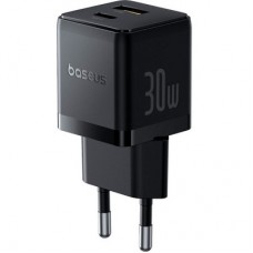 Зарядний пристрій Baseus 1xUSB-C 30 W + 1xUSB + cable USB-C to USB-C 60 W 1.0m (P1011160A113-01) Зарядний пристрій Baseus 1xUSB-C 30 W + 1xUSB + cable USB-C to USB-C 60 W 1.0m (P1011160A113-01) - Фото