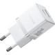 Зарядное устройство Baseus 1xUSB-C 30W + 1xUSB white (P1011160A213-00)