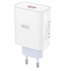 Зарядний пристрій XO USB 120 W + cable USB to USB-C white (XO-L128U) - Фото