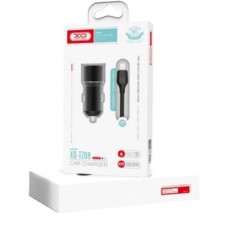 Зарядний пристрій XO 1xUSB + cable USB to Micro 5P TZ09 black (6920680873487) - Фото
