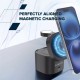 Зарядное устройство Canyon 4-in-1 wireless charging stand 30W + cable 1.0m black (CNS-WCS405BW/A)