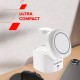 Зарядное устройство Canyon 4-in-1 wireless charging stand 30W + charger 65W + cable 1.0m white (CNS-WCS405W)