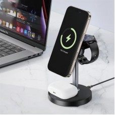 Зарядний пристрій XO Wireless 15 W black (CX038.black) - Фото