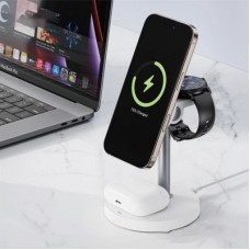 Зарядний пристрій XO Wireless 15 W white (CX038.white) - Фото