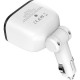 Зарядний пристрій HOCO HOCO Z28 Power ocean 2xUSB + display White (6957531091967)