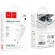 Зарядний пристрій HOCO C149A Charm 1xUSB-C PD30W + 1xUSB QC 3.0 White (6942007630337)