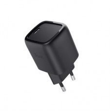 Зарядний пристрій Trust USB-C PD30W GaN black (25519_TRUST) - Фото