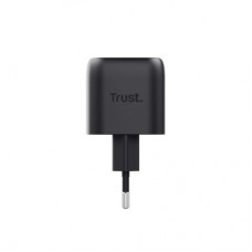 Зарядний пристрій Trust USB-C PD30W GaN black (25519_TRUST) - Фото