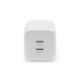 Зарядний пристрій Digitus 2xUSB-C PD65W GaN (DA-10063) Зарядний пристрій Digitus 2xUSB-C PD65W GaN (DA-10063)