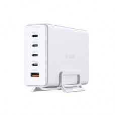 Зарядний пристрій D-Link 4xUSB-C + 1xUSB PD240W GaN white (DCF-241) - Фото