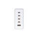 Зарядний пристрій D-Link 4xUSB-C + 1xUSB PD240W GaN white (DCF-241) Зарядний пристрій D-Link 4xUSB-C + 1xUSB PD240W GaN white (DCF-241)