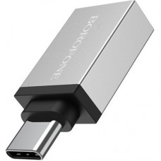 Перехідник OTG USB 3.0 AF to USB-C BOROFONE (6957531090328) - Фото