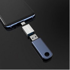 Перехідник OTG USB 3.0 AF to USB-C BOROFONE (6957531090328) - Фото