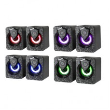 Акустична система Defender Onyx Led USB Black (65038) - Фото
