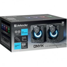Акустична система Defender Onyx Led USB Black (65038) - Фото