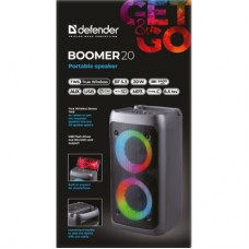 Акустична система Defender Boomer 20 Black (65820) - Фото