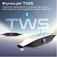 Акустична система Promate Delta-X 20 W White (delta-x.white) - Фото