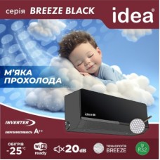 Кондиціонер Idea IPA-09HRM-FN8 Black Breeze - Фото