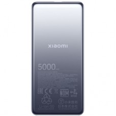 Батарея универсальная Xiaomi 5000mAh Ultra Slim 18W GL grey (BHR9535GL) - Фото