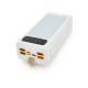 Батарея універсальна ACL 30000mAh, LIGHTER, Type-C + Lighting, White (PW-85)