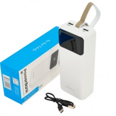 Батарея універсальна ACL 30000mAh, TypeC + Micro, White (PW-88W) - Фото