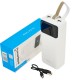 Батарея універсальна ACL 30000mAh, TypeC + Micro, White (PW-88W)