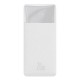 Батарея универсальная Baseus Bipow 20000mAh, Input(microUSB,Type-C), Output(2хUSB,Type-C), White (PPBD20K)