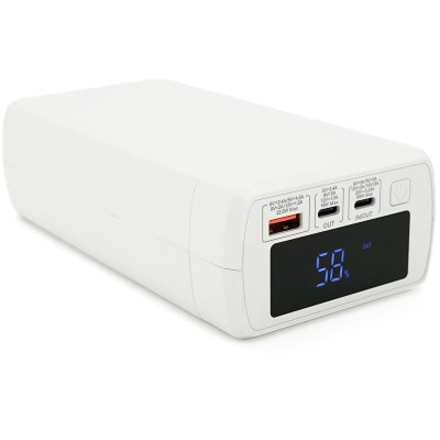 Батарея универсальная Remax 40000mAh, 65W, PD+QC, USB+Type-C, LED (RPP-310)
