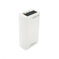 Батарея универсальная Remax 40000mAh, 65W, PD+QC, USB+Type-C, LED (RPP-310) - Фото