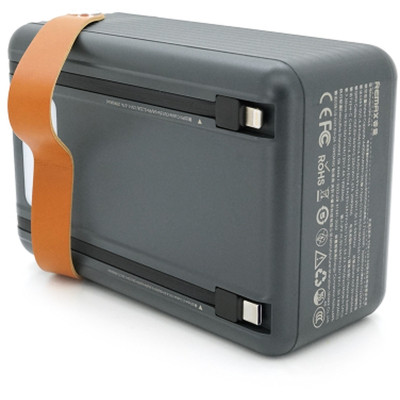 Батарея універсальна Remax 8000 mAh, 20 W, 3*USB+Type-C+Lighting, Black (RPP-566)