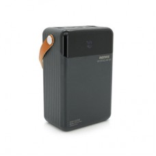 Батарея універсальна Remax 8000 mAh, 20 W, 3*USB+Type-C+Lighting, Black (RPP-566) - Фото