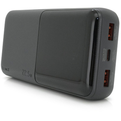 Батарея универсальная Remax 20000mAh, 22.5W, 2*USB+Type-C, Black (RPP-623)