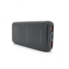 Батарея универсальная Remax 20000mAh, 22.5W, 2*USB+Type-C, Black (RPP-623) - Фото