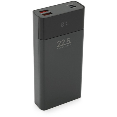 Батарея универсальная Remax 20000mAh, 20W, 2*USB+Type-C, Black (RPP-672)
