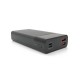 Батарея универсальная Remax 20000mAh, 20W, 2*USB+Type-C, Black (RPP-672)