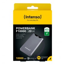 Батарея универсальная Intenso F10000 10000mAh QC3.0 grey (7332034) - Фото