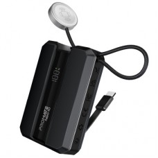 Батарея універсальна Promate 10000 mAh PD/30W, iWatch charging (neo-10.black)