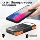 Батарея универсальная Promate 10000mAh PD/20W, QC/3/0, Solar, QI, IP65 (solartank-10pdqi.black)