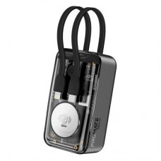 Батарея універсальна Promate 10000 mAh PD/35W, iWatch charging (mavrix.black)
