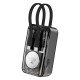Батарея универсальная Promate 10000mAh PD/35W, iWatch charging (mavrix.black)